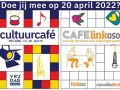 Cultuurcafe 20 april